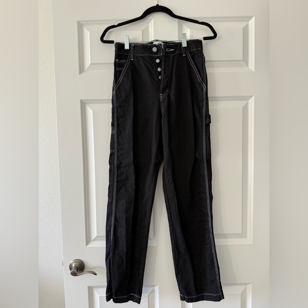 SONG Black Straight Leg Women's Jeans